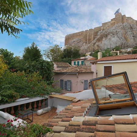 Live At The Acropolis Shadow - Under Super Scenic Anafiotika Apartment Atena Exterior foto